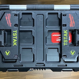3D Printed Platform for Stacking DEWALT TSTAK & Milwaukee PACKOUT | Strong Locking