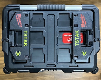 3D Printed Platform for Stacking DEWALT TSTAK & Milwaukee PACKOUT | Strong Locking