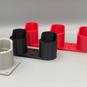 Parkside X12V battery holder | Parkside PAPK 12 A3 AND D1  battery holder wall mount | tool organizer |self-lock mechanism