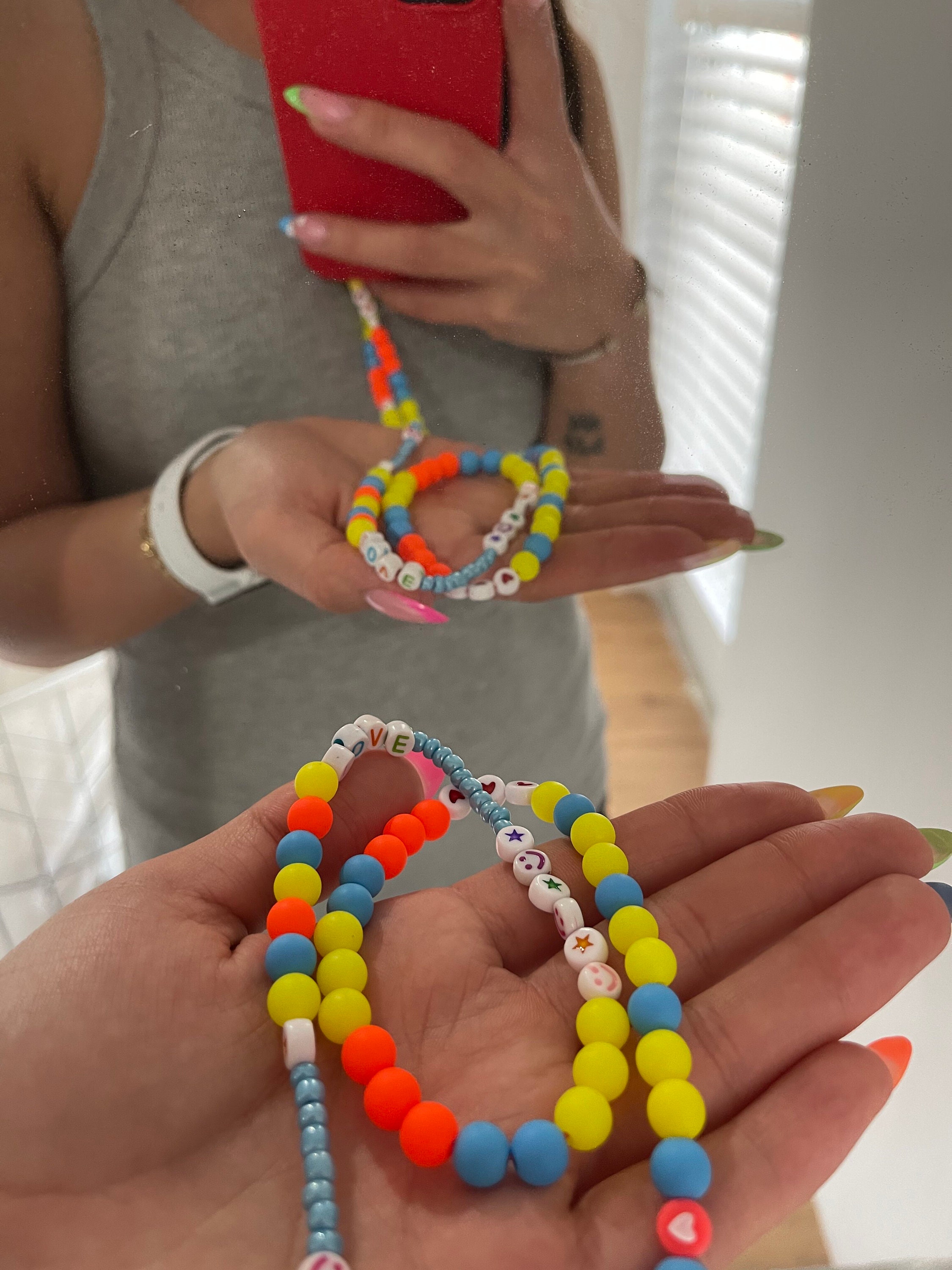 Phone accessory phone charm hand made accessories bead Etsy