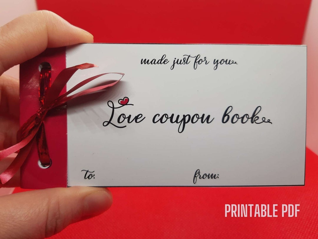 Love Coupons for Her Printable Gift Etsy