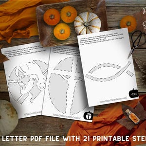 Christian Pumpkin Carving Stencil, Jesus Template, Faith Pattern ...