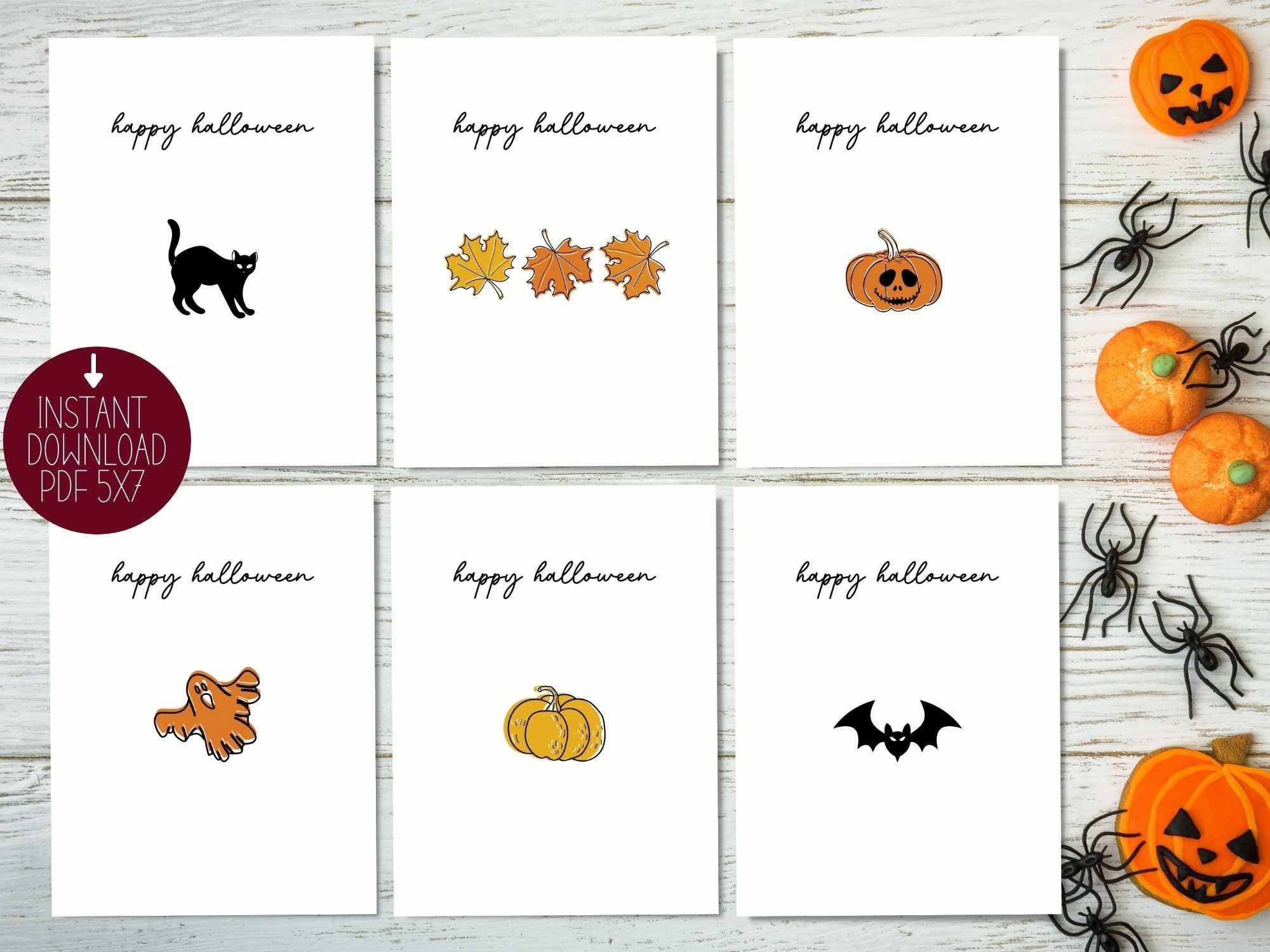 Free Printable Halloween Cards Adults