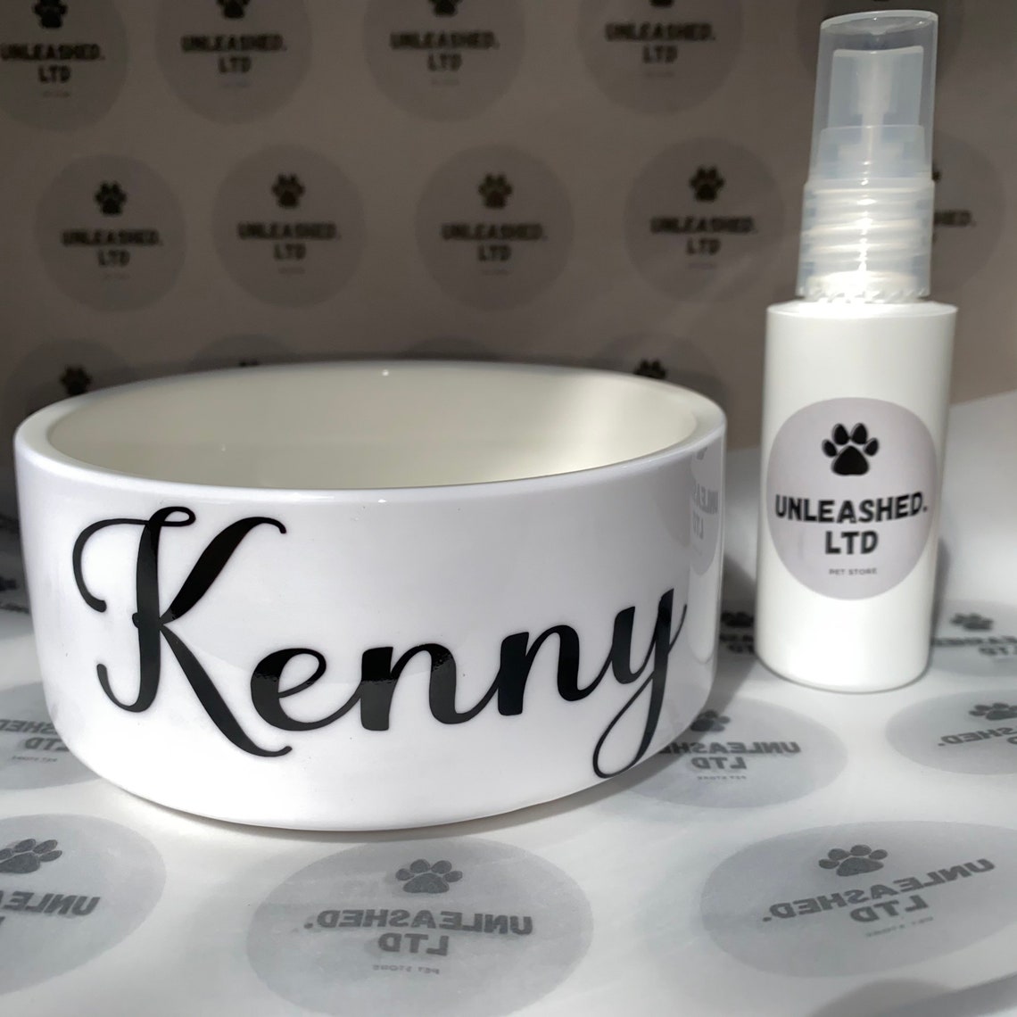 Dog Bowl Personalised Etsy