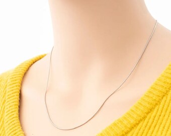 925 Silver Necklace | silver chain | Necklace Ladies | necklace women