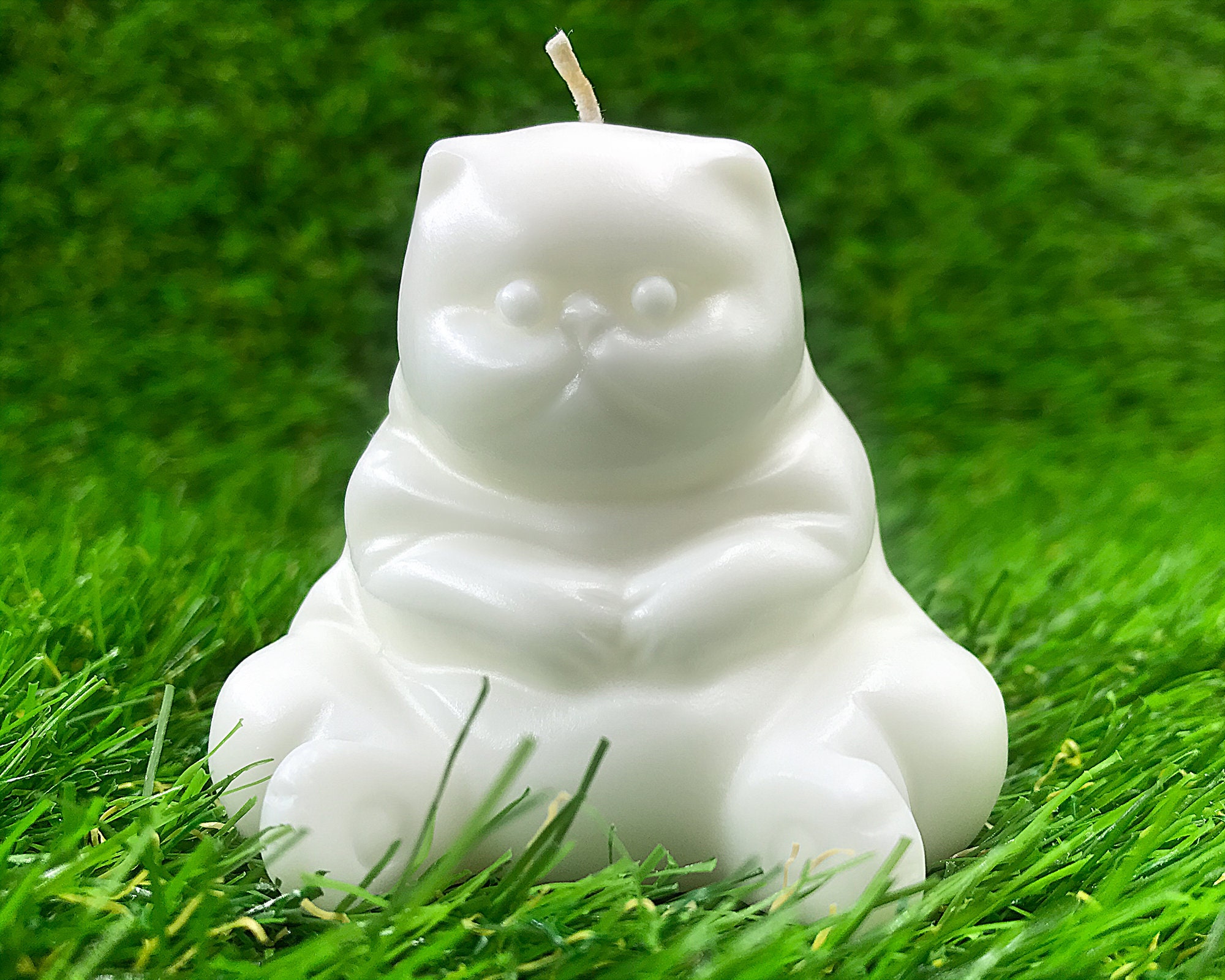 Cat Candle Scented Cat Candle Kitty Candle Cat Lover Gift Etsy