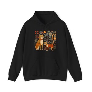 Sweat floral chat : pull d'hiver douillet en coton de culture éthique image 9