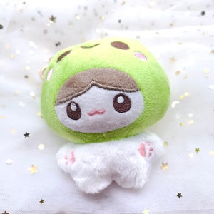 Frog Cat Plush Keychain | Cute Gift | Plushie - Etsy
