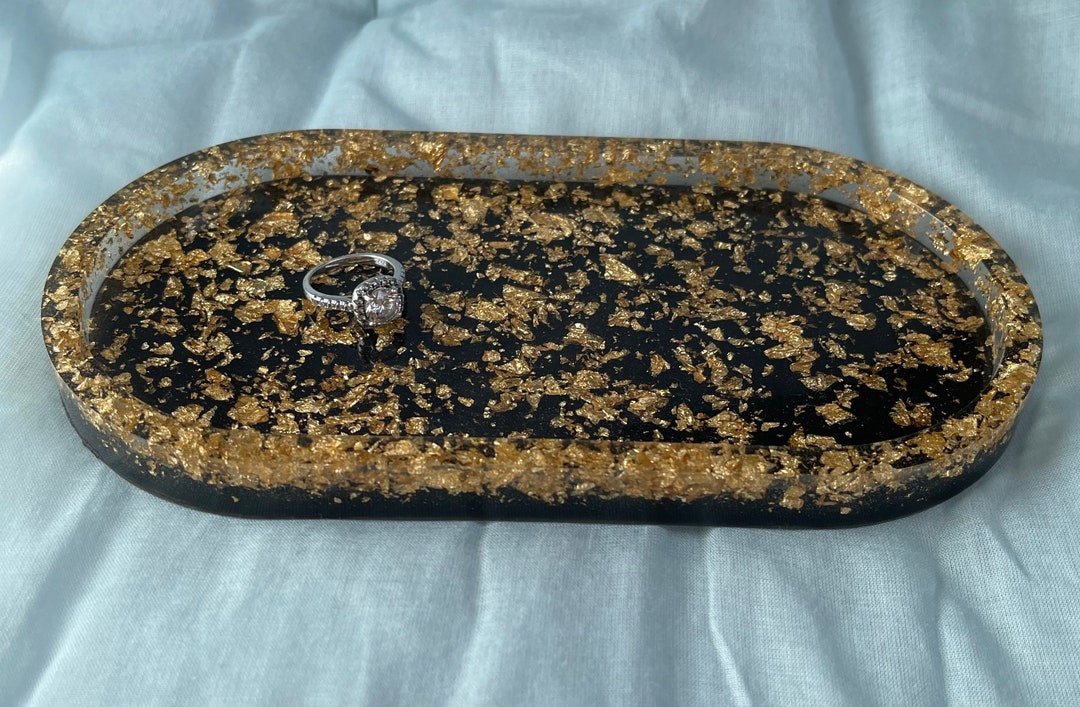 Resin Jewelry Tray Jewelry Trinket Ring Dish Trinket Etsy