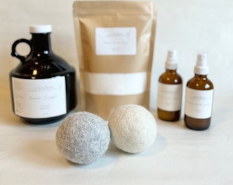 Wool Dryer balls | eco-friendly | faster drying time | natural fabric softeners | reusable | laundry room decor