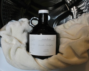 Laundry Detergent | Lavender Eucalyptus | made with essential oils | eco-friendly cleaning products | clean | natural laundry detergent