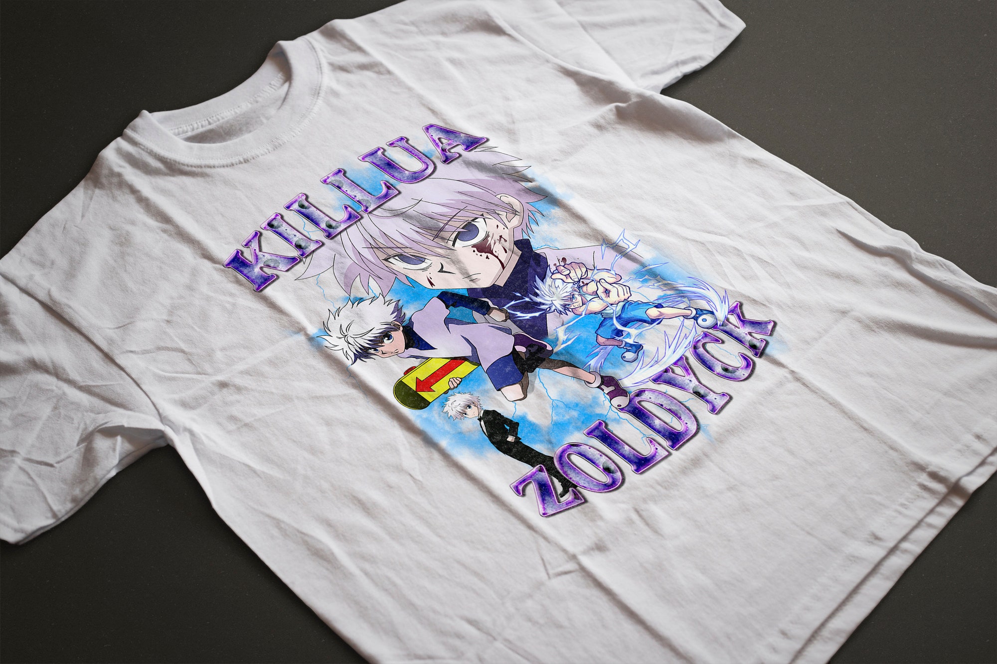 Zoldyck Killua Anime Vintage Style T-Shirt!