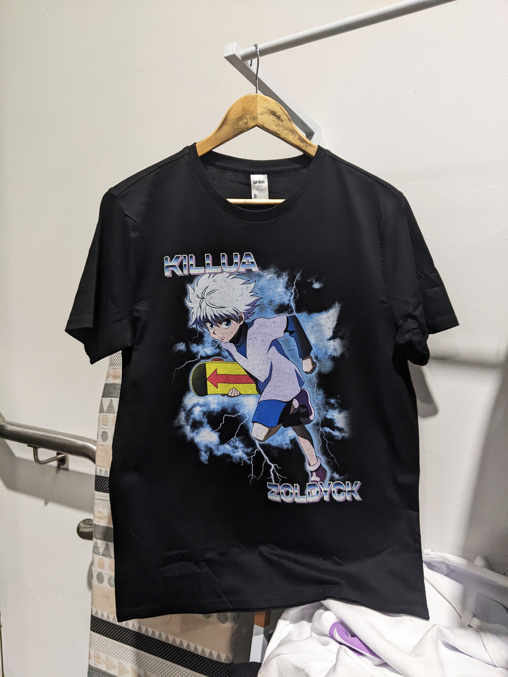 Zoldyck Killua  Anime Vintage Style T-Shirt!
