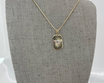 18K Gold Filled Holy Spirit Dove Necklace – Religious Medal Pendant, Dainty Christian Faith Jewelry Gift for Her, Valentines Gift
