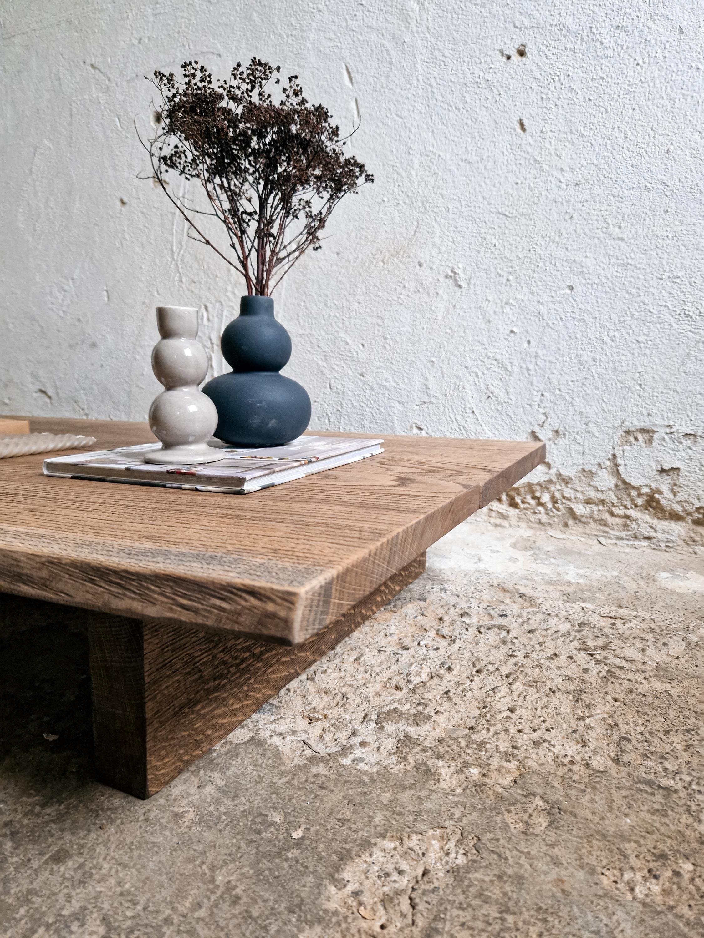 Low Coffee Table, Japanese Style Coffee Table, Japandi