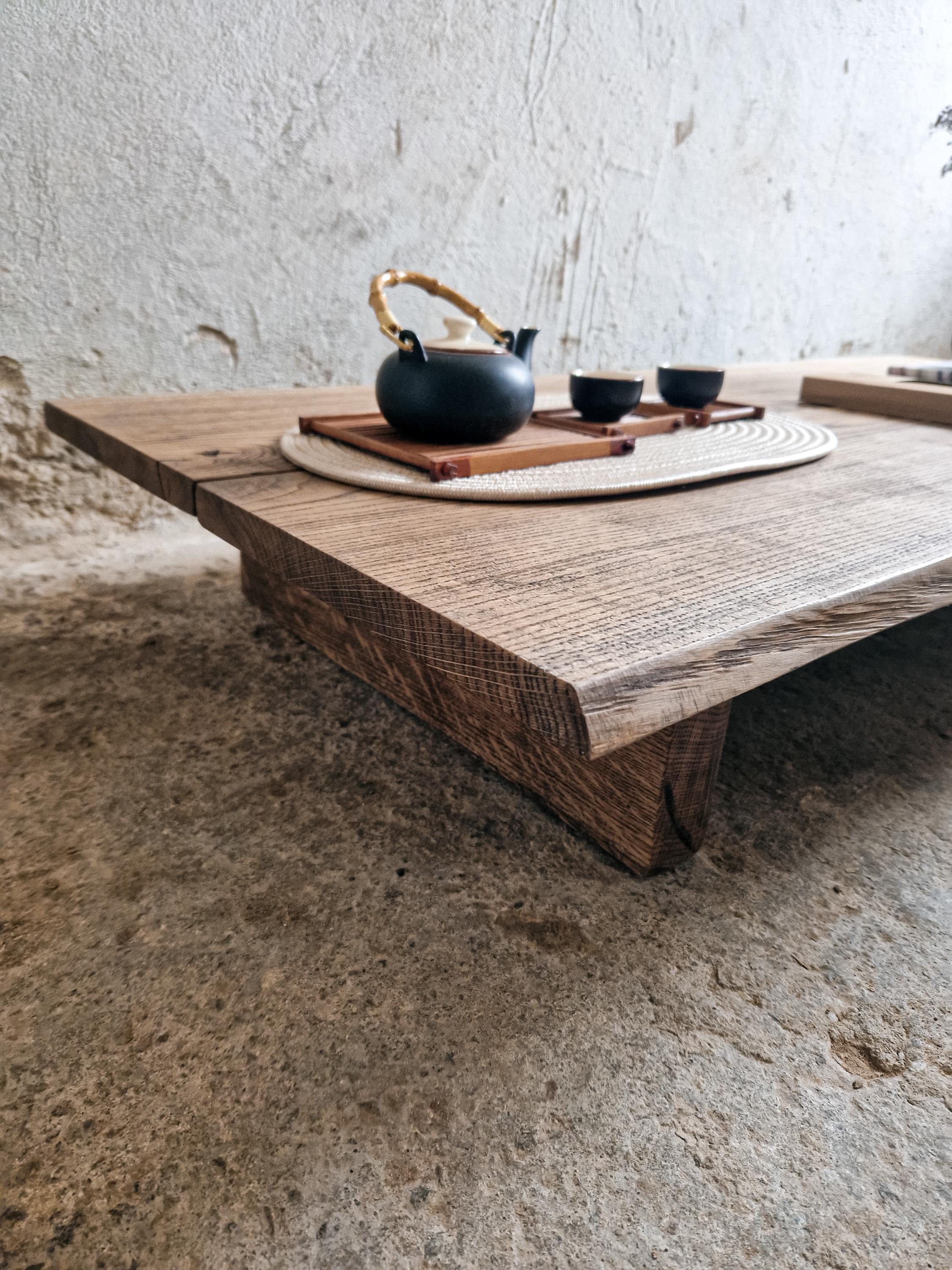 ビーンズテーブル y2k Japanese Low Table, 1980s for sale at Pamono
