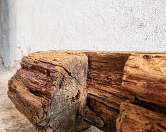 Reclaimed Wood Beam, Decorative Solid Wood Block, Distressed Reclaimed Wood Beam, Decorative Solid Wood Block, Distressed