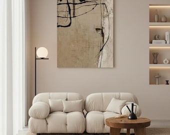 Massief houten salontafel aards neutraal meubilair rustig luxe minimalistische tafel organische moderne bijzettafel handgemaakte salontafel handgemaakt