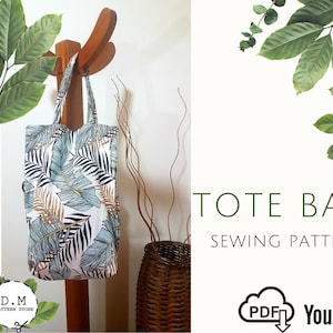 Tote Bag /Market Bag / SHOPPING BAG / Sewing Pattern / PDF