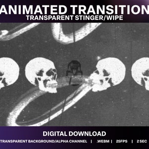 Glitch 3 Transitions for Live Streaming and Video Editing