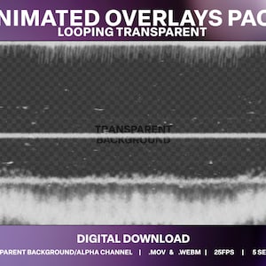 Vhs Overlay Loop VHS Noise Animated Overlay: Retro Video Effects (digital Download) - Etsy