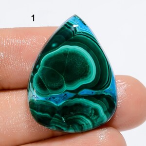 Cabochon di malachite naturale crisocolla pietra preziosa sciolta crisocolla malachite pietra preziosa per realizzare gioielli regalo per lei (pietra come immagine)