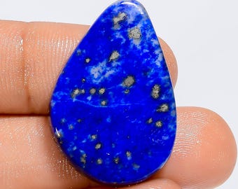 Natural Lapis Lazuli Cabochon Blue Lapis Lazuli Crystal 28X18X3 mm Size Blue Lapis Crystal