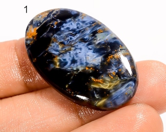 Natural Pietersite Cabochon Genuine Pietersite Gemstone Hand Polish Pietersite Stone Jewelry Making Pietersite Flat Back Polished Stones