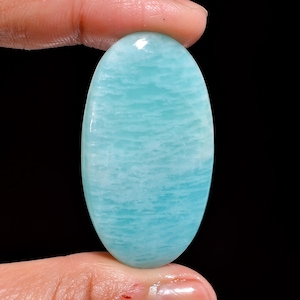 Cabochon di amazzonite naturale, pietra preziosa sciolta, bellissimo cabochon di pietra di amazzonite, cristallo di amazzonite, amazzonite verde, (amazzonite come da immagine)