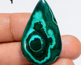 Natural Malachite Chrysocolla Cabochon Loose Gemstone Chrysocolla Malachite Gemstone For Making Jewelry Stone As Picture Back Polished Stone