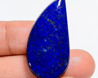 Natural Lapis Lazuli Cabochon Blue Lapis Lazuli Crystal 36X17X5 mm Size Blue Lapis Crystal