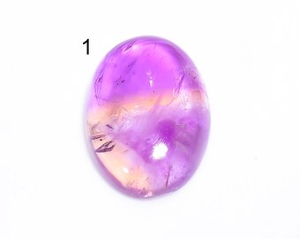 Natural Ametrine Cabochon Loose Purple Gemstone Ametrine Crystal Yellow Purple Ametrine Stone
