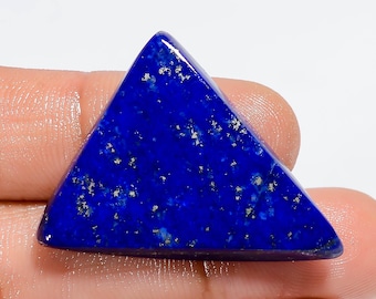 Natural Lapis Lazuli Cabochon Blue Lapis Lazuli Crystal 30X26X4 mm Size Blue Lapis Crystal
