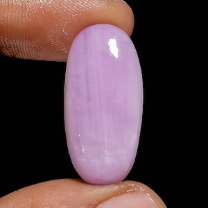Natürliche Rosa Kunzit Edelstein Rosa Kunzit Cabochon 27X12X5 mm Größe Kunzit Kristall
