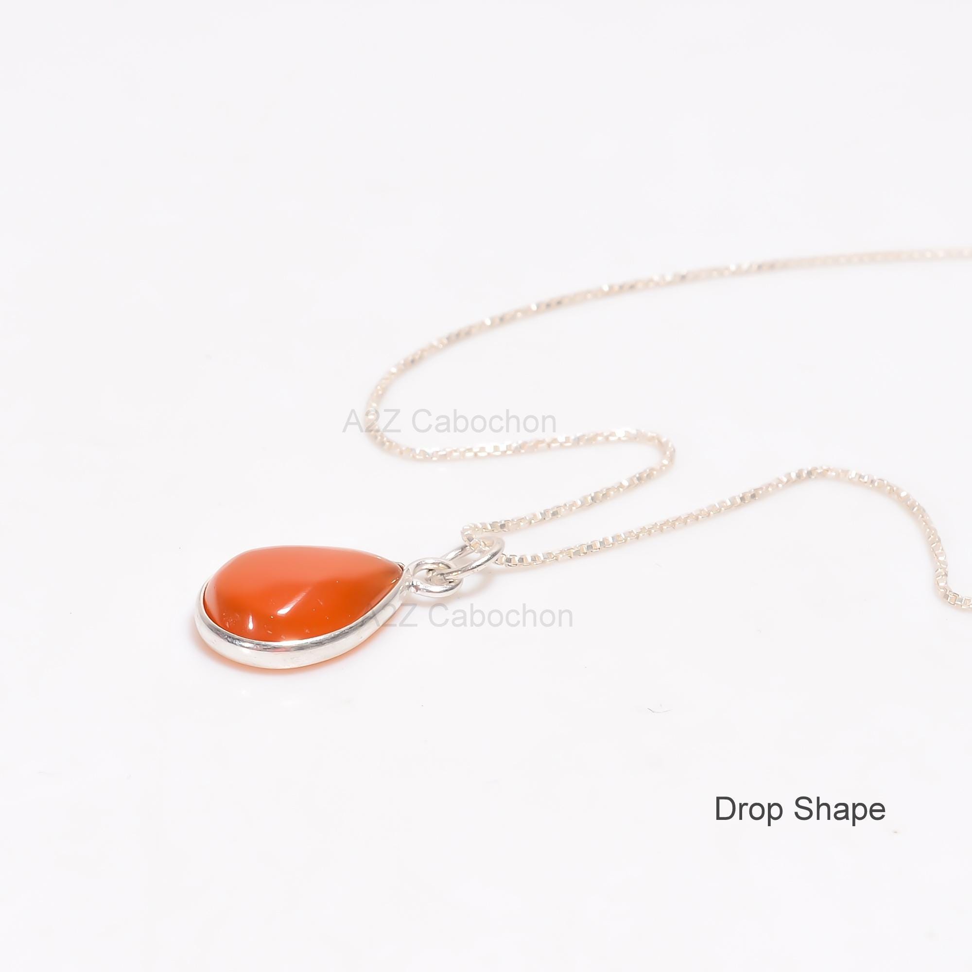 [韓国の人気ジュエリー] 925 silver. Carnelian necklace (10mm) Amazon.com: Carnelian Necklace 925 Sterling Silver 10mm