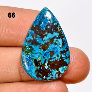 Top Grade Quality Natural Shattuckite Gemstone Flat Back Both Side Polished Shattuckite Cabochon Multi Color Shttuckite Stone for Jewelry