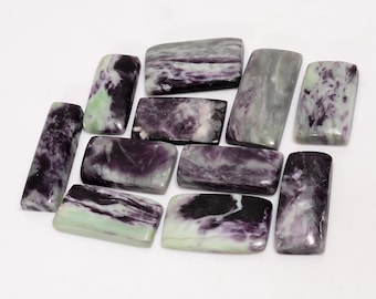 10 Pieces Kammererite Loose Gemstone Lot Long Shape Kammererite Stone 30X9X3 23X13X3 mm Sizes Stones
