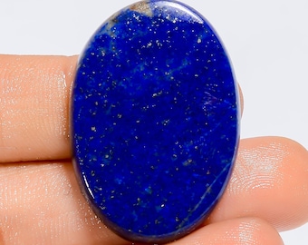 Natural Lapis Lazuli Cabochon Blue Lapis Lazuli Crystal 33X22X4 mm Size Blue Lapis Crystal