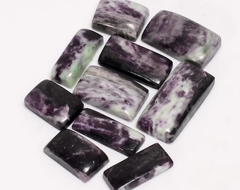 10 Pieces Kammererite Loose Gemstone Lot Long Shape Kammererite Stone 25X12X3 15X10X3 mm Sizes Stones