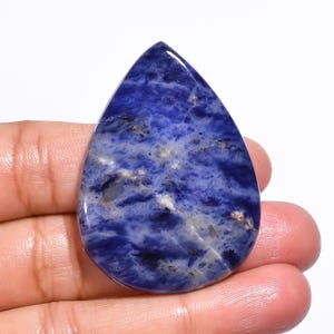 100% Natural Sodalite, Gorgeous Top Grade Quality Fancy Shape Cabochon Loose Gemstone For Making Jewelry