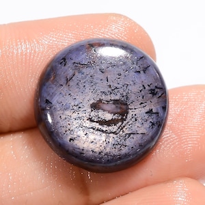 Natürlicher Trapiche rosa Saphir Cabochon Edelstein Rosa Saphir Stein, Saphir Edelstein Kristall 18X18X5 mm Größe Kreis Form Stein