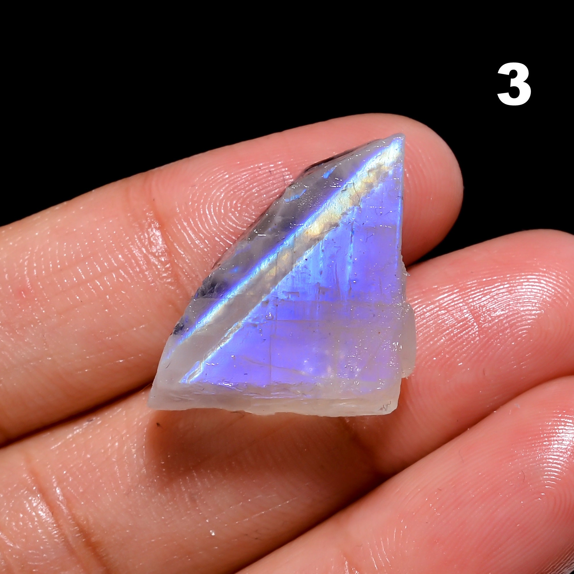 HZLXF1 Natural Rainbow Moonstone Women Bracelets Bangles Suitable