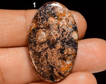 Cabochão de cobre dolomita: pedra natural para fabricação de joias
