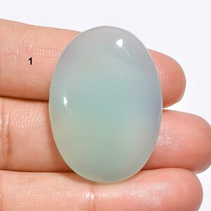 Natural Chalcedony Cabochon, Loose Gemstone, Chalcedony Gemstone Cab&#39;s Loose Jewelry Wire Wrap Jewelry, Gift For Her Stone As Picture