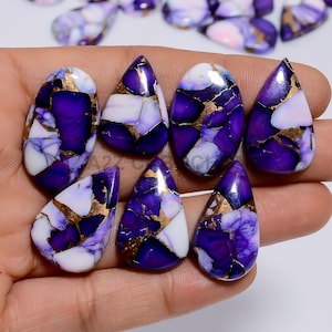 Pedra turquesa branca violeta atacado mistura de turquesa branca violeta formato tamanho lote turquesa