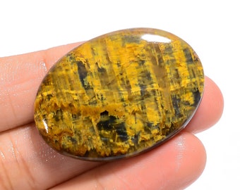 Oval Shape Nellite Gemstone Natural Nellite Cabochon Nellite Loose Gemstone Both Side Polish Nellite Stone 38X27X6 mm 61 Carat