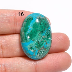 100% natürlicher Chrysokoll-Mix-Form-Cabochon-Edelstein, Wire Wrapping, Geschenk für sie, loser Edelstein, Chrysokoll-Edelstein