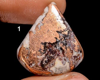 Cabochão de Dolomita de Cobre Natural Dolomita em Pedra de Cobre Pedra de Dolomita de Vários Formatos (Muitas opções para escolher)