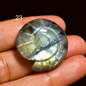 Cabujón de concha de labradorita natural, forma suelta tallada, piedra preciosa suelta, cabujón de labradorita, labradorita azul, joyería de piedras preciosas de cristal Cab's