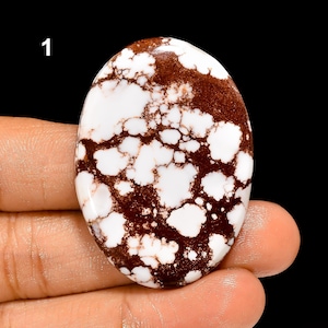 Natural Wild Horse Magnesite Jasper Oval Drop Shape Smooth Magnesite Cabochon Loose Gemstone Pear Shape Beautiful Designer Jasper Stone